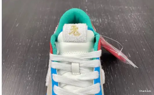 Year Nike FD4203-111 Rabbit Cream Dunk Low the Orange Blue PRM of Retro 0627